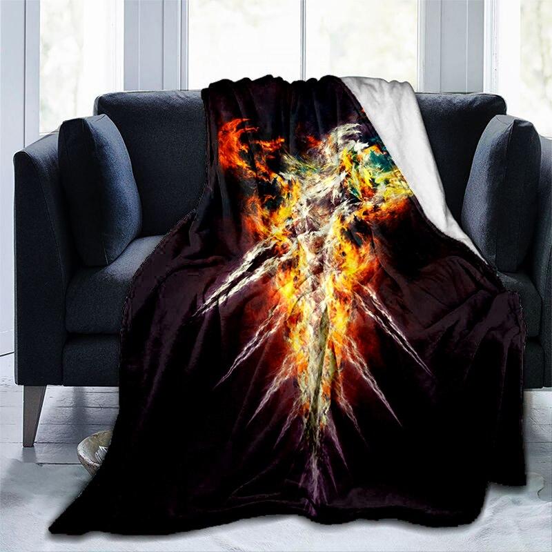 Umelecky potlačená deka na zbrane flanel Mäkká plyšová rozkladacia pohovka vrhacie deky Gedruckt Bettdecke pohovka Geschenk Dropshopping