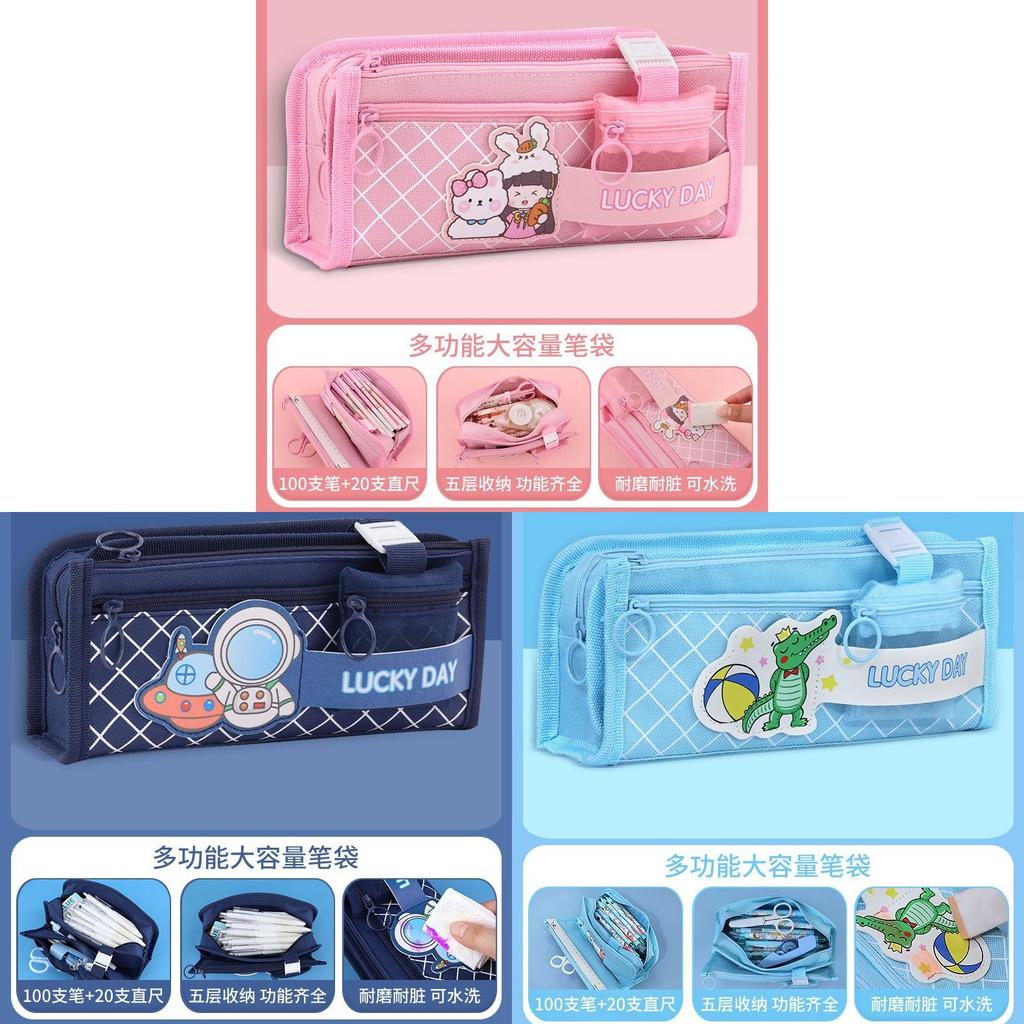 Style Cute Girls Pencil Case With Large Capacity For School And Office Use