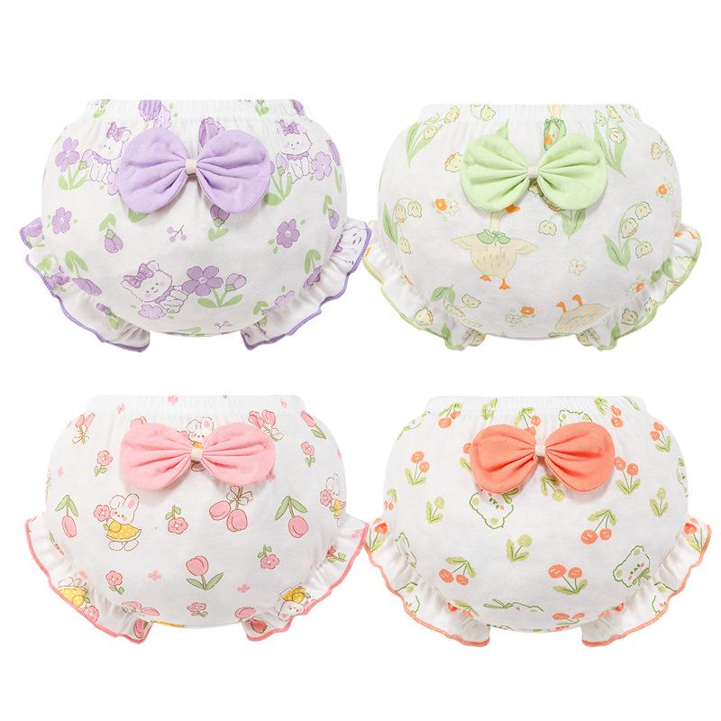 

Улучшенные двухслойные хлопковые детские трусики-брифы 120 cm