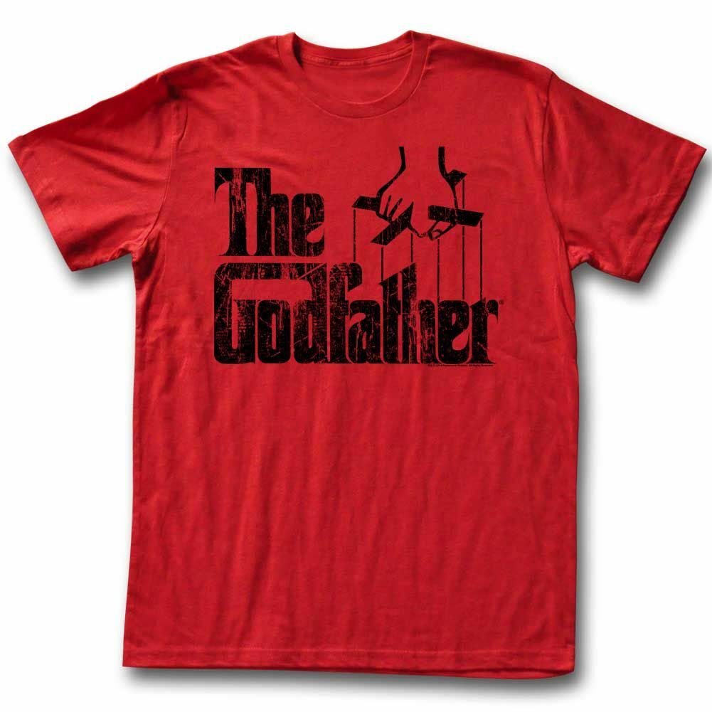 Godfather Logo Black Red Adult T-Shirt M