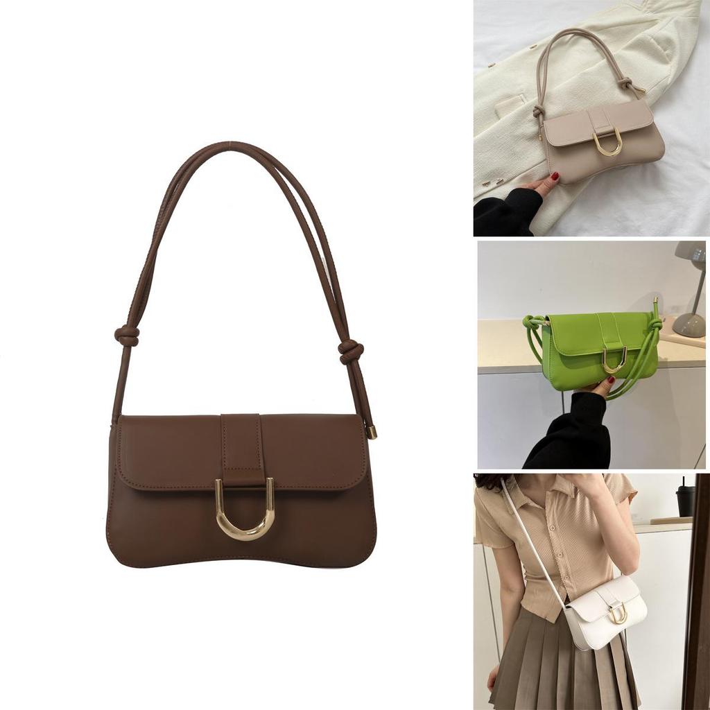 2023 New Retro Minimalist Crossbody Bag Street Fashion Trendy Shoulder Bag Women Small Single Shoulder Bag