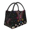 Traditional Balochi Ethnic Design Pakistan Tribal Culture Thermal Insulated Lunch Bag Lunch Tote for Storage Meal Food Box
