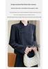 2024 Early Spring Chinese Style Silk Satin Petite Suit Jacket