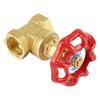 Gate Valve, Brass DN15 BSPP G1Celsius2  Sluice Valve 232PSI for Water Oil Gas, Suitable for Water, Oil, Gas, Steam, With Straight Internal Fluid