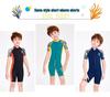 Popular Boys' Long-Sleeve Quick-Dry Sun Protection Swimsuit for Snorkeling