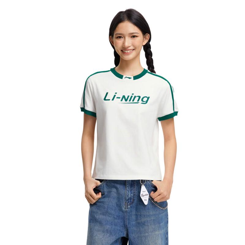 Li-Ning Women s Retro Loose Fit Short Sleeve T-Shirt XL