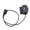 48cm 18.9in OBD Power Adapter Cable with Switch Button ACC Mode Low Voltage Protection for Dash Camera Phone Charging