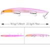 18.5cm Silver/Black Carp, Bass & Mandarin Fish Floating Minnow Popper Lure - 22.3g