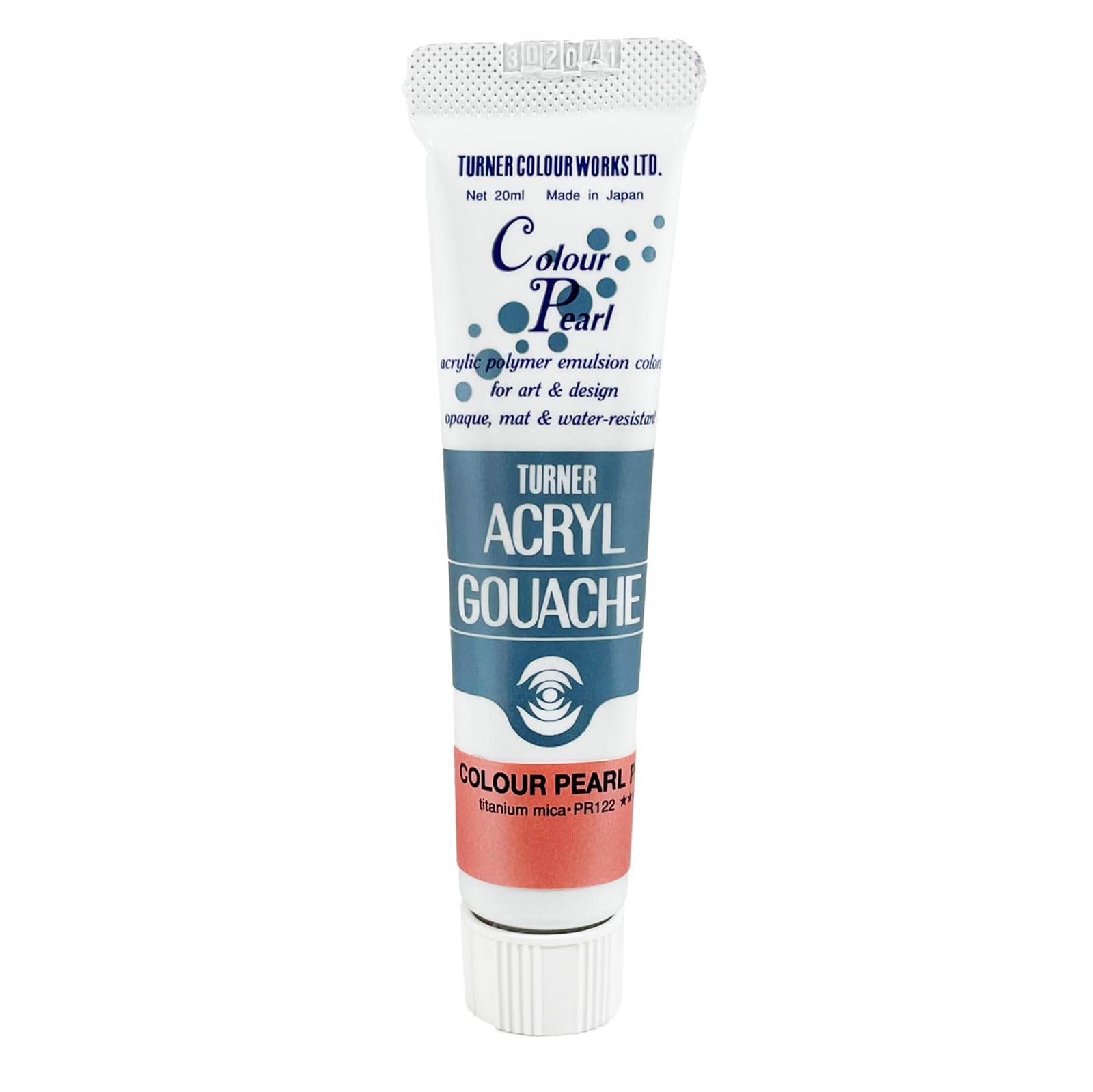 

Акрилова фарба Turner Color Works Acryl Gouache для художників - тюбик 20 мл - перламутрово-червона