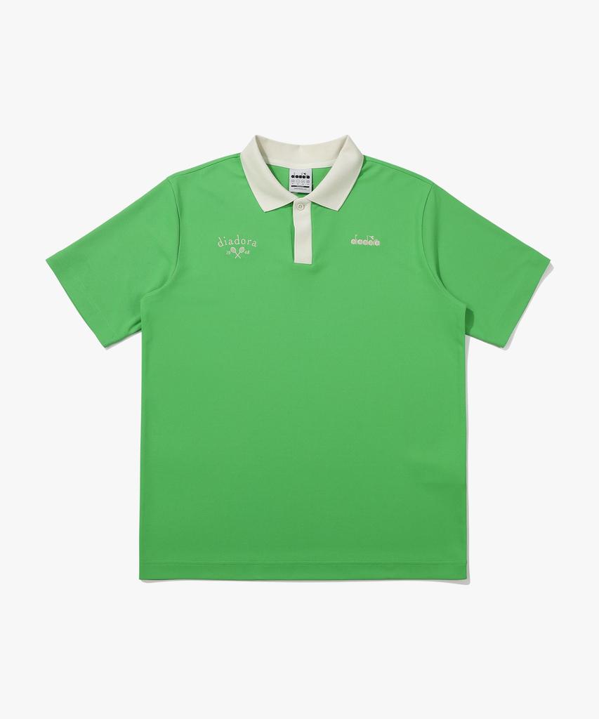 diadora Regina Pq Short Sleeve T-Shirt Green