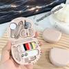 Mini Sewing Kit, Portable and Convenient for Home Use and Business Trips, Small Needle Thread Bag Sewing Tool Combination Set