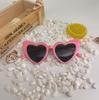Heart-Shaped Cartoon UV Protection Sunglasses for Kids - Cute Unisex Design