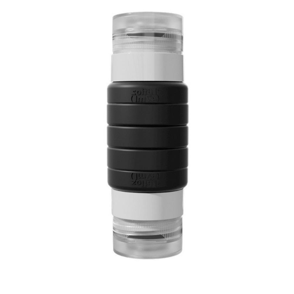 Leak-proof Double-Head Travel Bottle 2 in 1 Squeeze Bottle Packaging Bottle  Lotion Storage