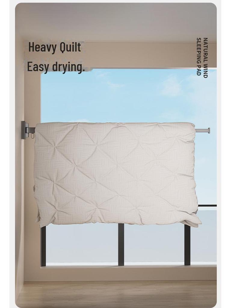 Gao Wenhai Wall-Mounted Foldable Indoor Clothes Drying Rack