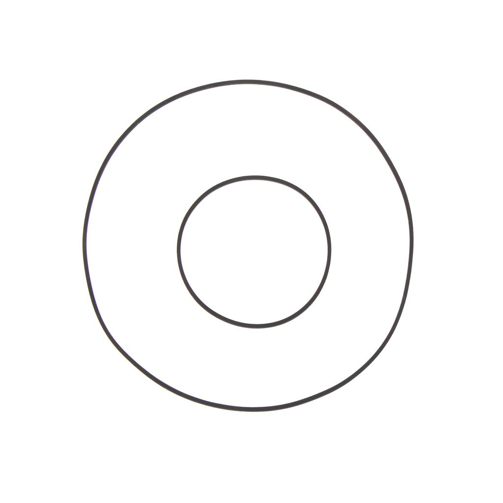 2Pcs/ Set Replacement Turntable Belt for RQ CW05 Audio- Equipment Phonograph Gramophone Drive Belts 9cm 4cm