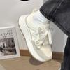 Sports Women's Shoes 2025 New Spring and Autumn Casual Retro Versatile Little White Shoes Platform Forrest Gump Shoes Sports Dad Shoes