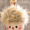 Cute Doll Plush Keychain, Small Stuffed Animal Pendant for Bag Backpack Purse, Soft Cartoon Key Ring Charm, Gift for Girls Women