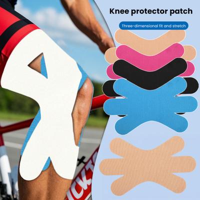 Cerotto Muscolare Elastico per Ginocchio Spalla Gomito Impermeabile Kinesiology Tape per Atleti