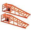 Hydraulic Car Ramps, 2 PCS 5T 11000 Lbs, 270-360 Mm Lift Height, Heavy Duty Hydraulic Vehicle Ramps