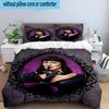 3PCS Hocus witch Halloween Magic 3pcs Bedding,Including 3PCS Duvet Cover And 2pcs Pillowcases Perfect for Christmas,Ideal for Bedroom, Dormitory