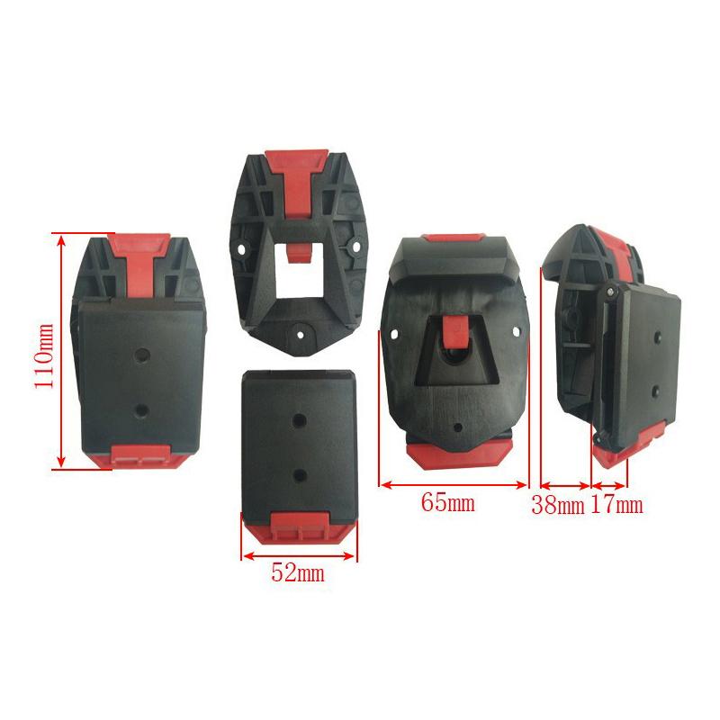 1/2Pcs Durable High Quality Sturdy Abs Waist Buckle Quick Attach Compatible Waist Bag Clip Replacement Tool Belt