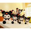 25cm Cute Dark Devil Plush Doll Large Cartoon Stuffed Animal Pillow Room Decoration Gift For Girls
