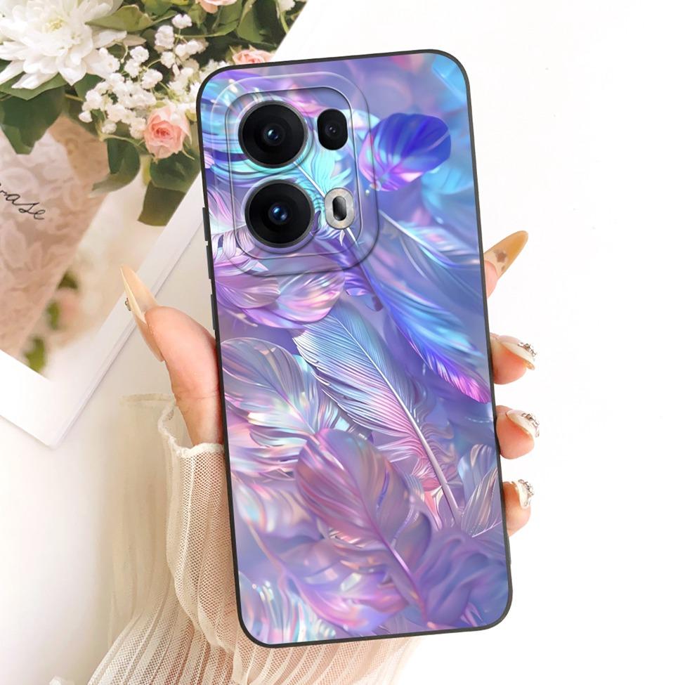 For Oppo Reno 13 Pro Case Silicone Luxury Fashion Cool Kawaii Cute Painted Cover For Oppo Reno13 Pro CPH2697 PKK110 Casing