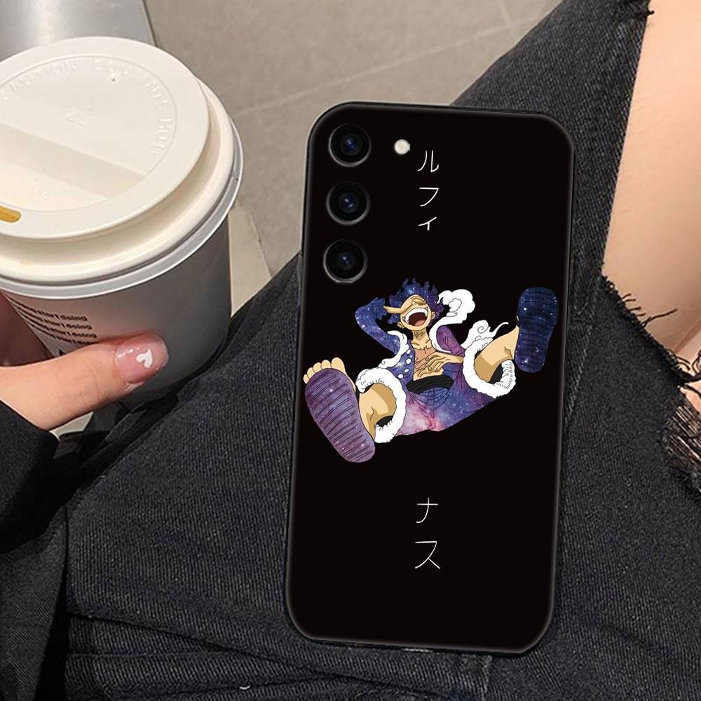 

Helios Luffy Gear 5 One Piece Phone Case For Samsung Galaxy S26 S25 EDGE S24 S23 S22 S21 S20 FE S10 Ultra PLUS LITE Case Cover Samsung S23PLUS5G