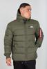 Demi-season Jacket Alpha Industries Hooded Puffer Fd Green (118113-257)