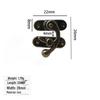 New Chinese Style Tin Box Clasp, Buckle & Hook for Wine or Gift Boxes