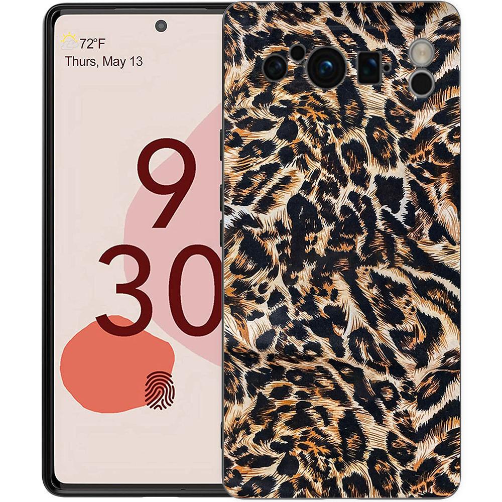 

Чехол для телефона Google Pixel 9/8/7/6/7A/6A/Pro Ударопрочный Мягкий ТПУ 9/Pro/XL Оболочка Fundas Capas Пятнистый Леопардовый Принт Coque Google Pixel 6