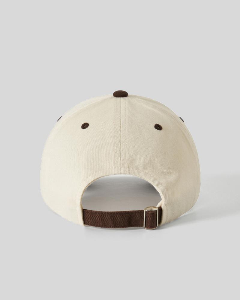 HUMAN N CAT Pound 3 Peach Washed Ball Cap [Brown/Ivory]