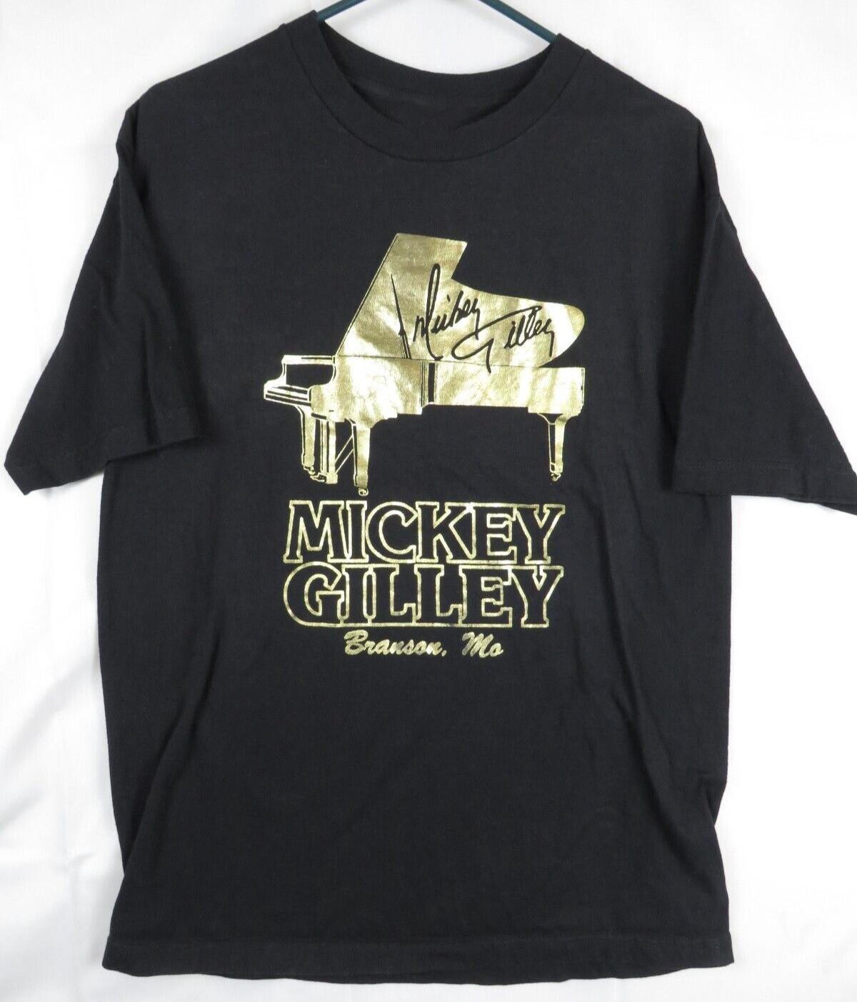 

Mickey Gilley Country Music Piano Cotton Unisex T-Shirt S To 5XL SB260 4XL