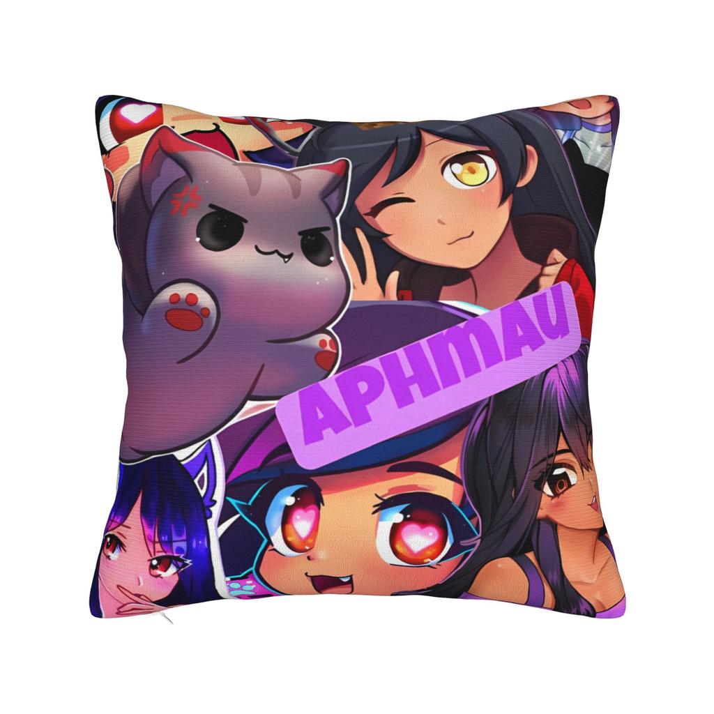 Aphmau Magical World Art Pillow Cover Kawaii Pillow Case For Sofa Home Decor Print Cushion Cover Birthday Gift