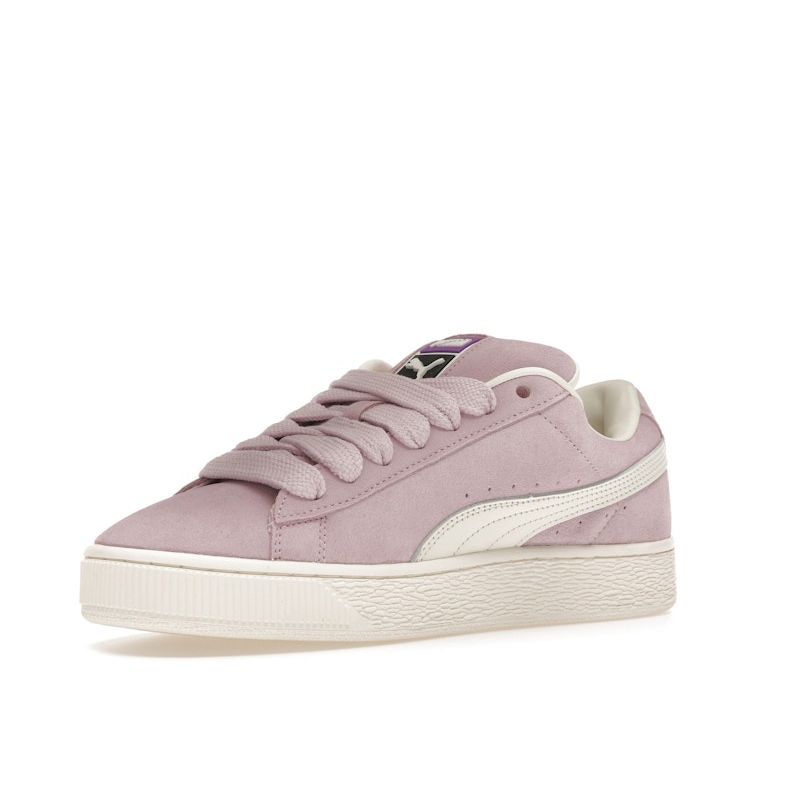 PUMA Suede XL Unisex Grape Mist Warm White Low Top Lifestyle Sneakers 395205-08
