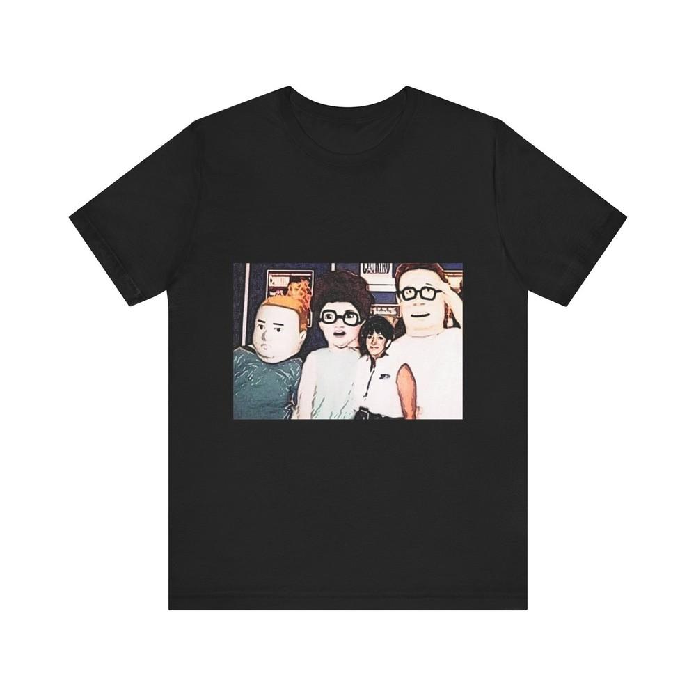 

Ghislaine Maxwell King Of The Hill Short Sleeve Tee Shirt Graphic Print Crewneck S