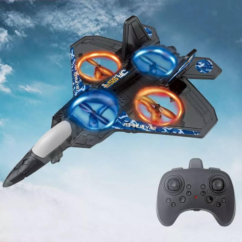 6 Channel Rc Aircraft Stunt Radio Control Plane Jet Fighter Ready To Fly Toy