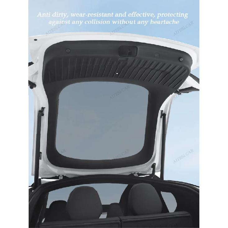 For Tesla Model YL 2025 2026 All-inclusive Rear Trunk Door Anti-dirt Mat TPE Trunk Tailgate Protection Pad Car Accessories