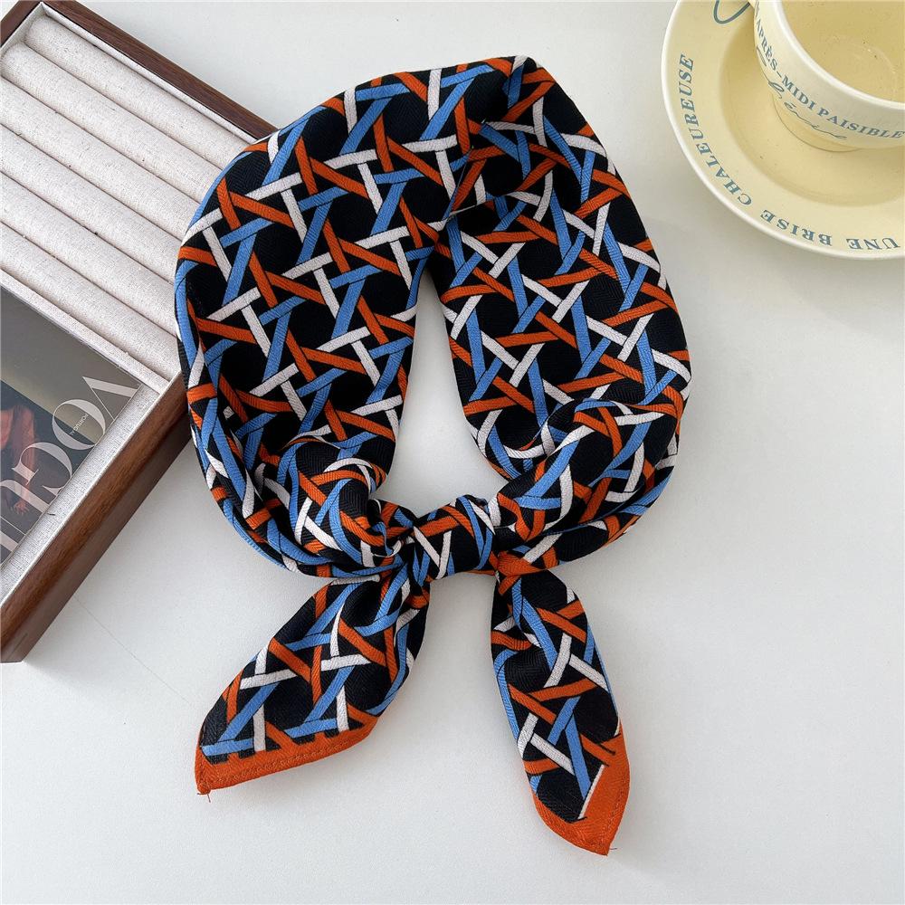 65*65cm Square Hair Scarf Cotton Bandanas Hairband Headband Hairscarf Headscarf Turban Shawl Wrap