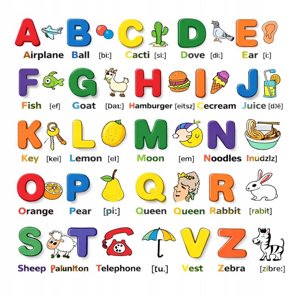 Wooden Puzzle English Alphabet Letters Educational Puzzle