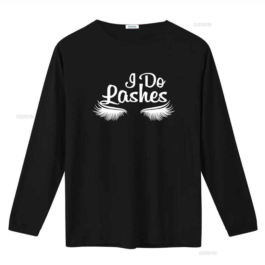 I Do Lashes Makeup Beauty T shirt vintage Washed Soft Casual Breathable streetwear Stylish Top For Everyday Wear Slightly homme