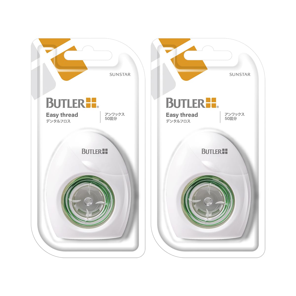 

Зубная нить Butler Easy Thread Floss 50 раз x 2 шт.