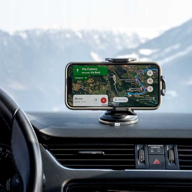 Sc Car Holder Sc01 Dash/Windshield Black