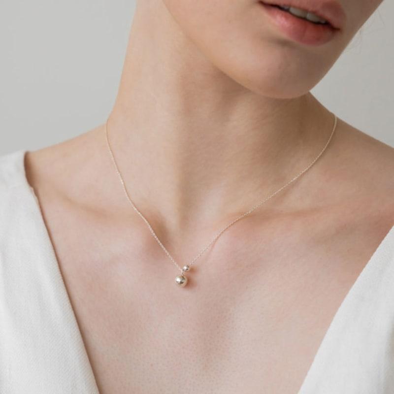 Dawn of Me Duo Ball Necklace