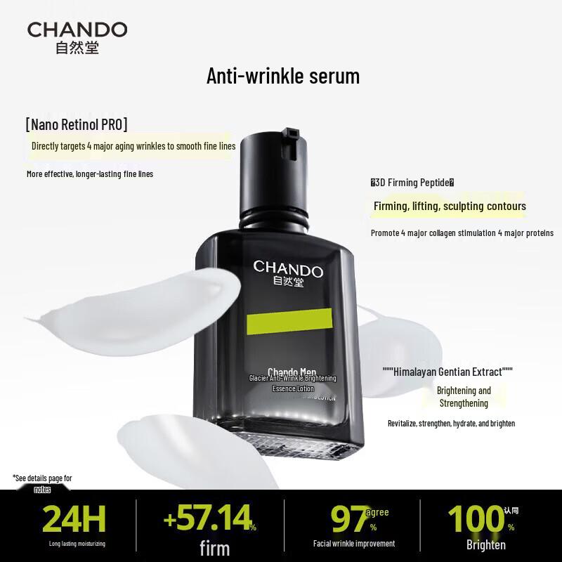 CHANDO Men's Glacial Anti-Wrinkle Skincare Gift Set