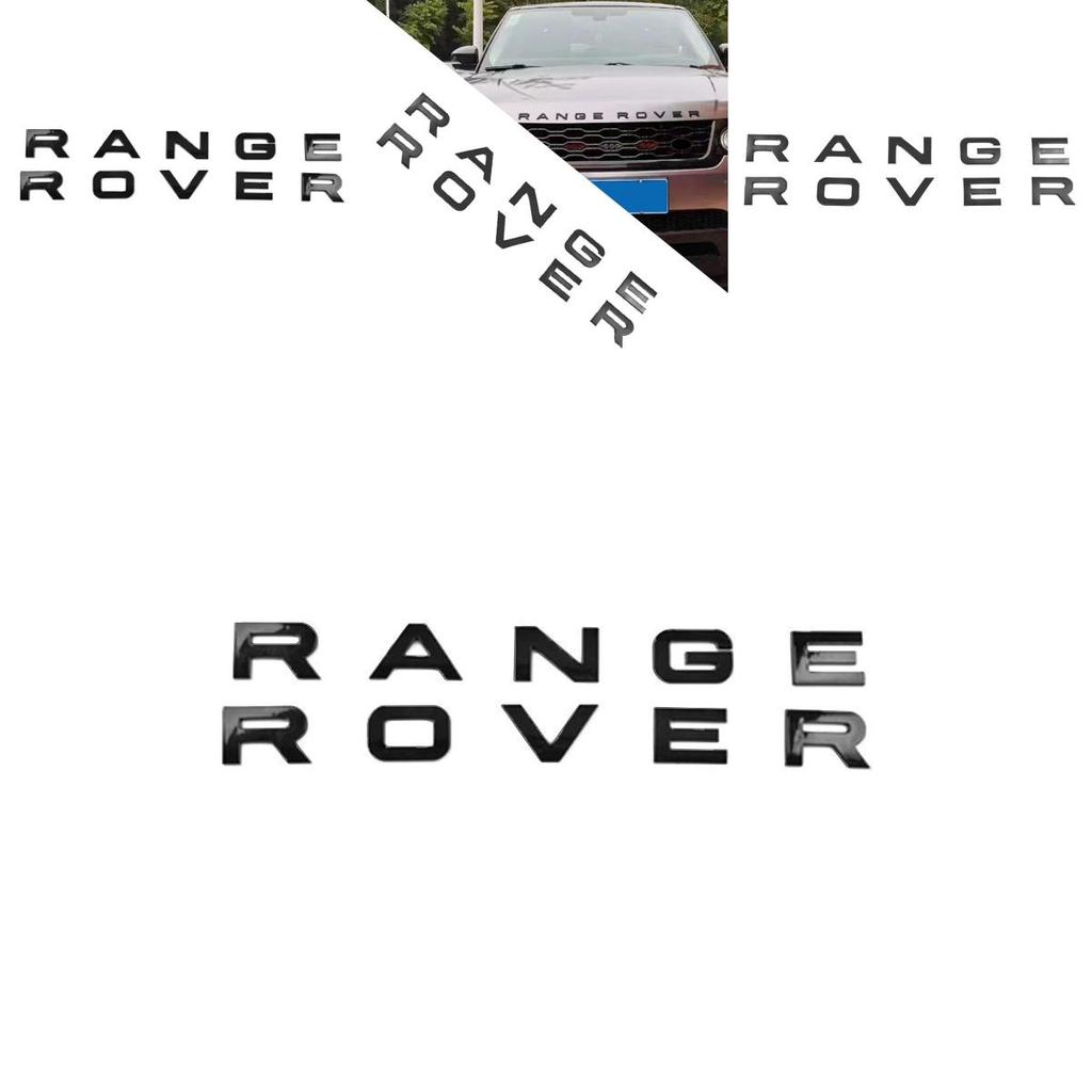 Range Rover Vehicle Logo Sticker With Abs Material For Car