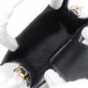COACH Mini Carry Handbag 5692 2WAYShoulder black leather Women Used