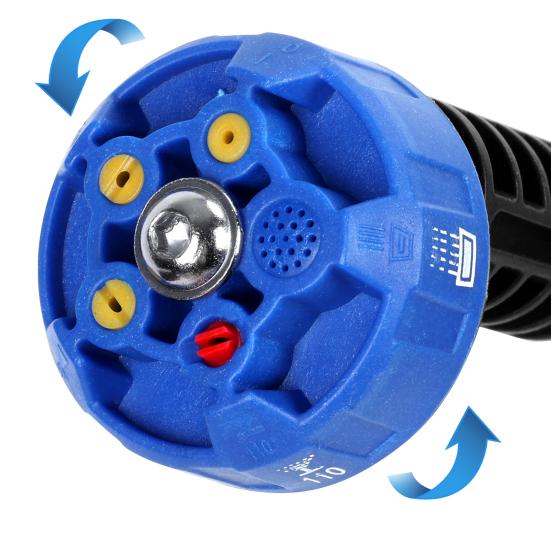 Akkubetriebener Hochdruckreiniger Akkubetriebener Hochdruckreiniger Akkubetriebener Hochdruckreiniger mit 6-in-1 verstellbaren Düsen 24V Tragbarer Auto-Hochdruckreiniger