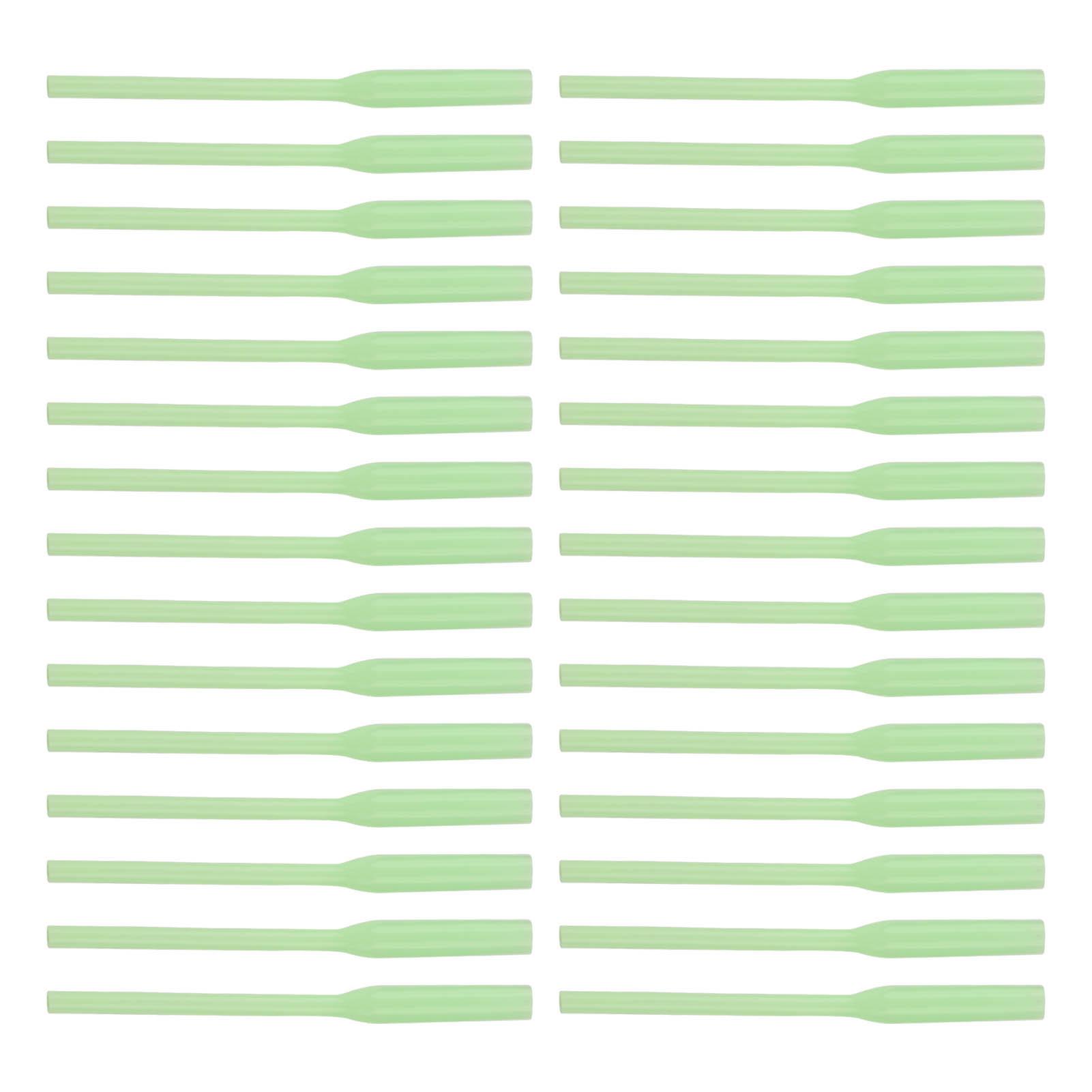 

30Pcs Fishing PVC Positioner Tubes Luminous Soft Winding Preventing Portable Line Aligners Sleeve for Night Fishing