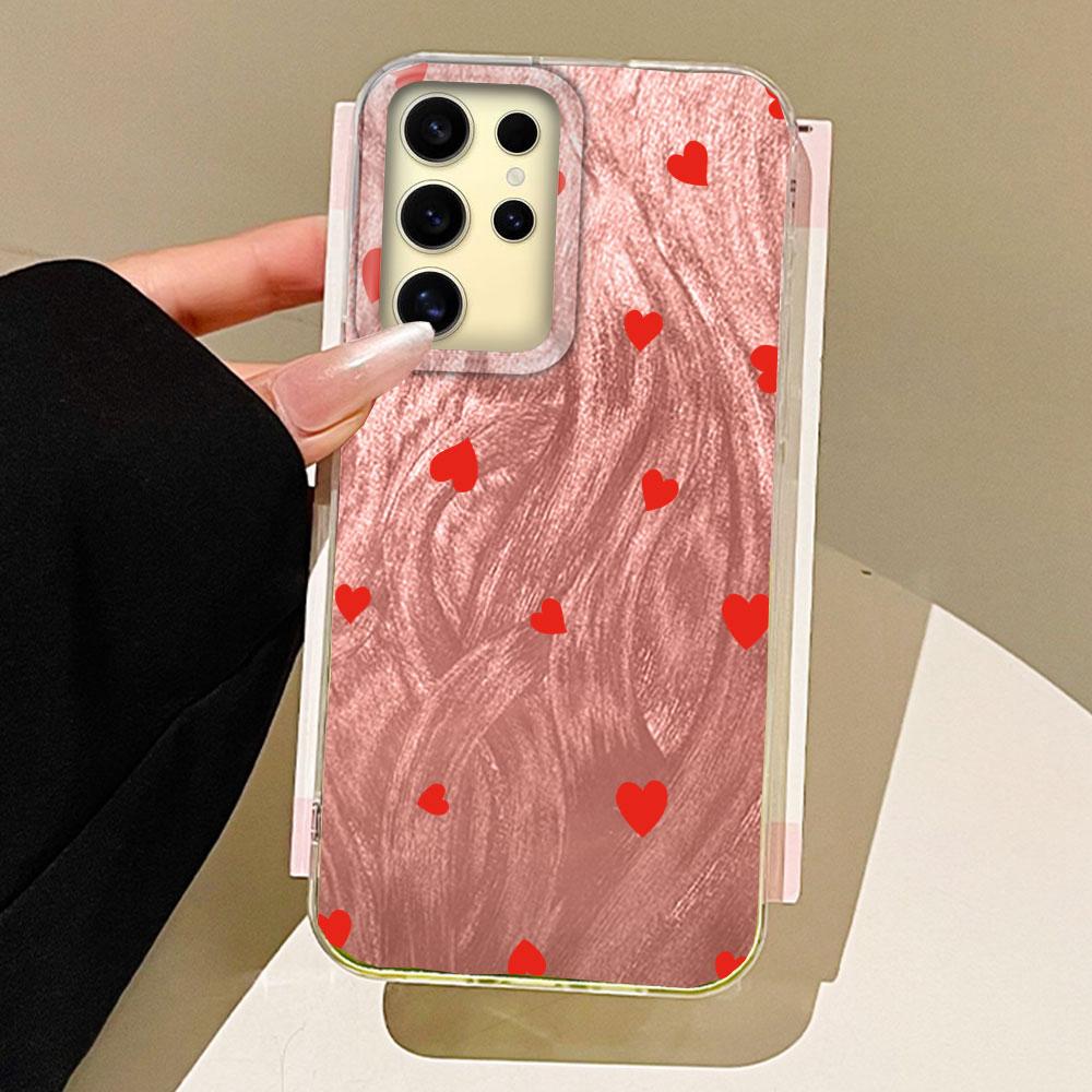 

Черные Чехлы для Телефона Love на Весь Экран Чехол для Телефона для Samsung Galaxy A56 A36 A26 A16 A55 A14 A24 A34 S25 Накладка Силиконовая Задняя Крышка Samsung A16